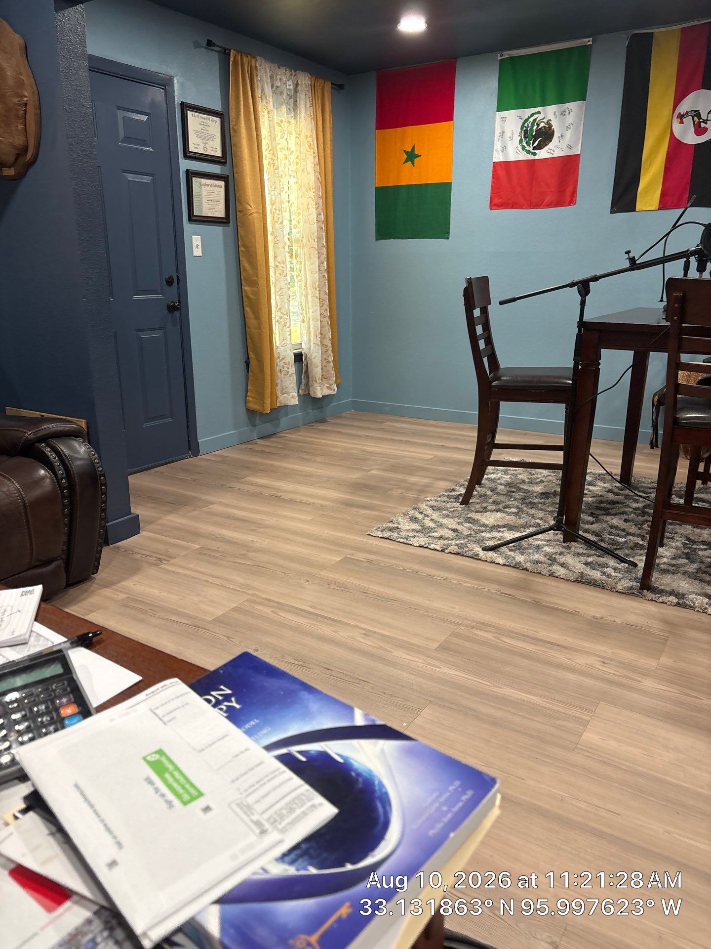 Professional Home Office and Podcast Studio Renovation in Campbell by CompanyCam Sales Demo