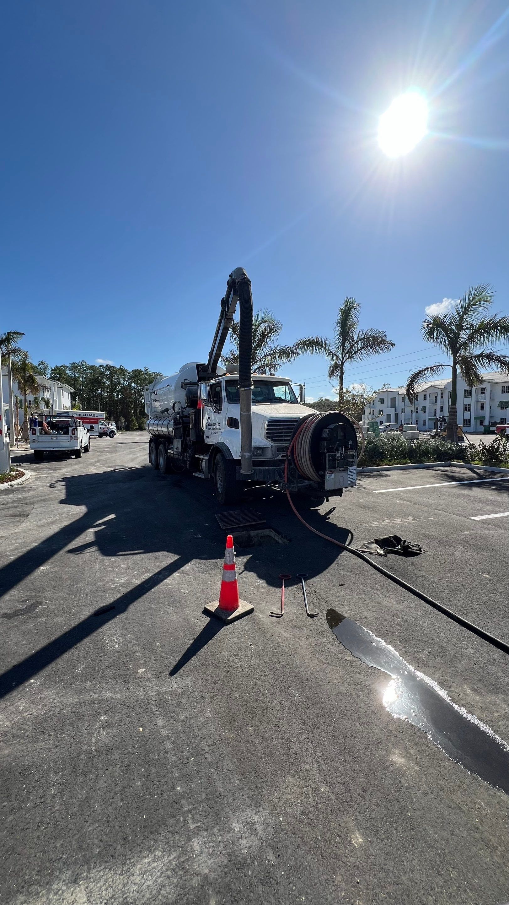 New Construction Condo Community Stormwater System Maintenance  by APS Power & Water