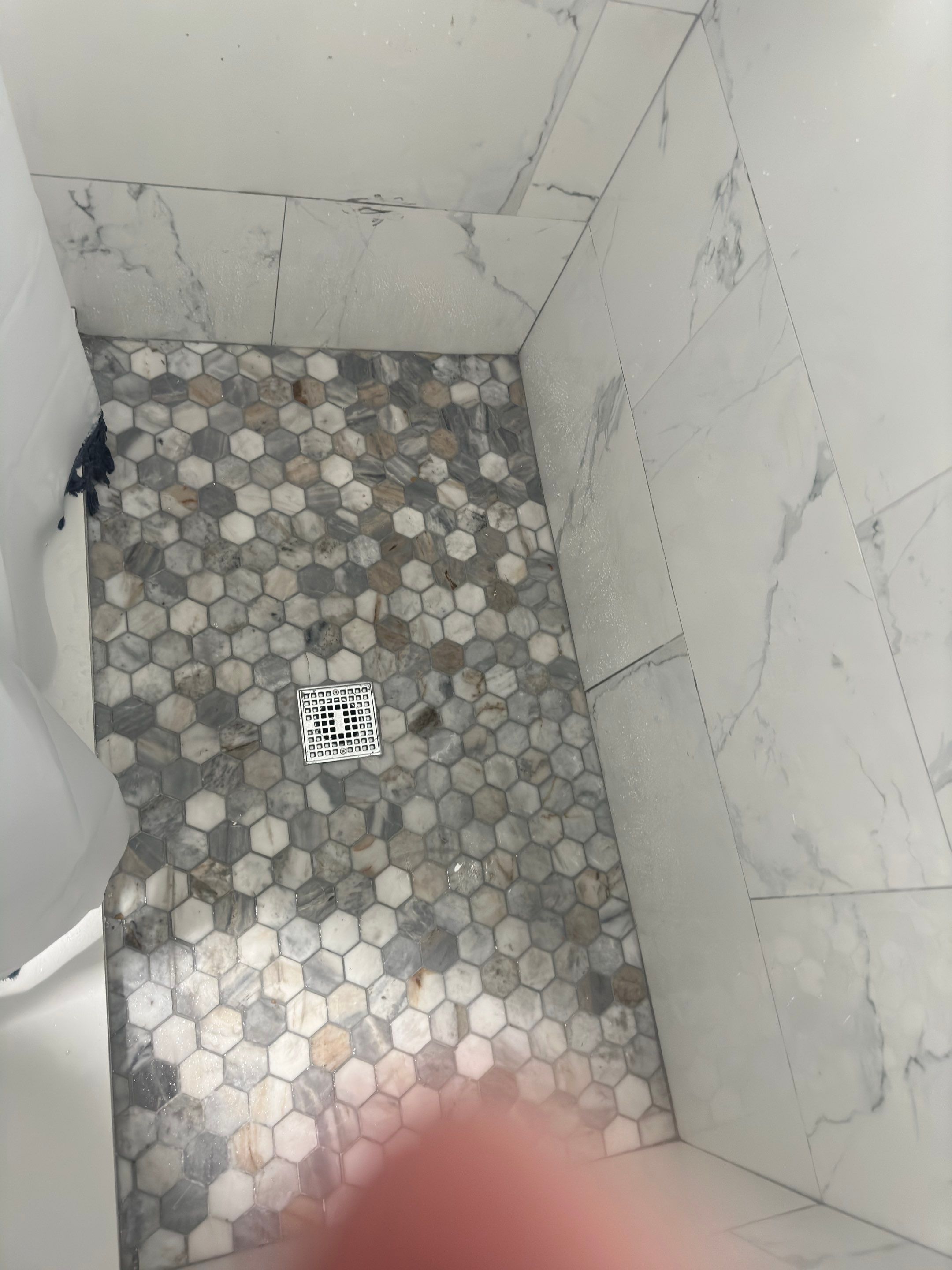 Bathroom Remodel using Tile by Home Concepts Construction