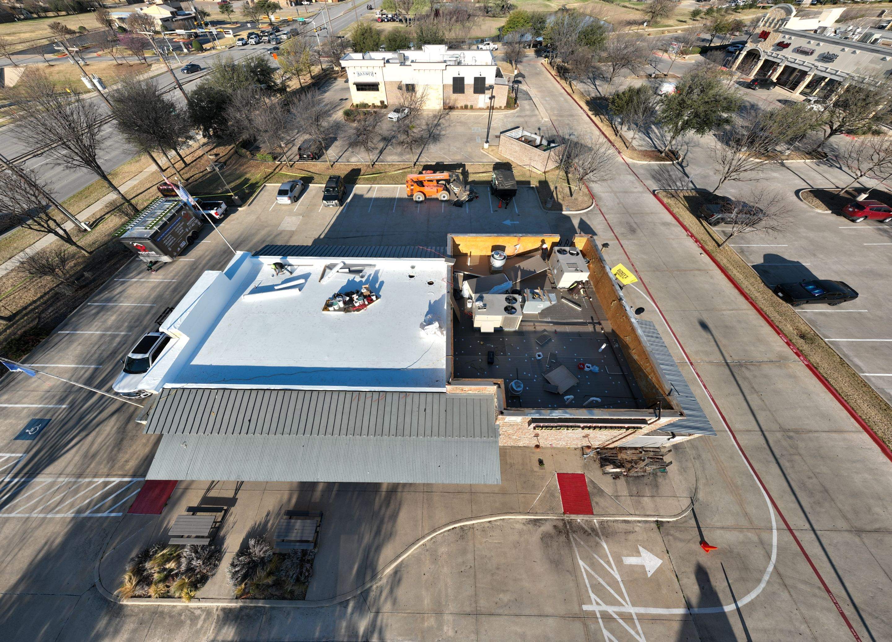 TPO Commercial Roofing Installation by 3:16 Roofing and Construction