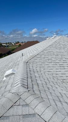 Residential Roofing Installation using Architectural Dimensional Shingles