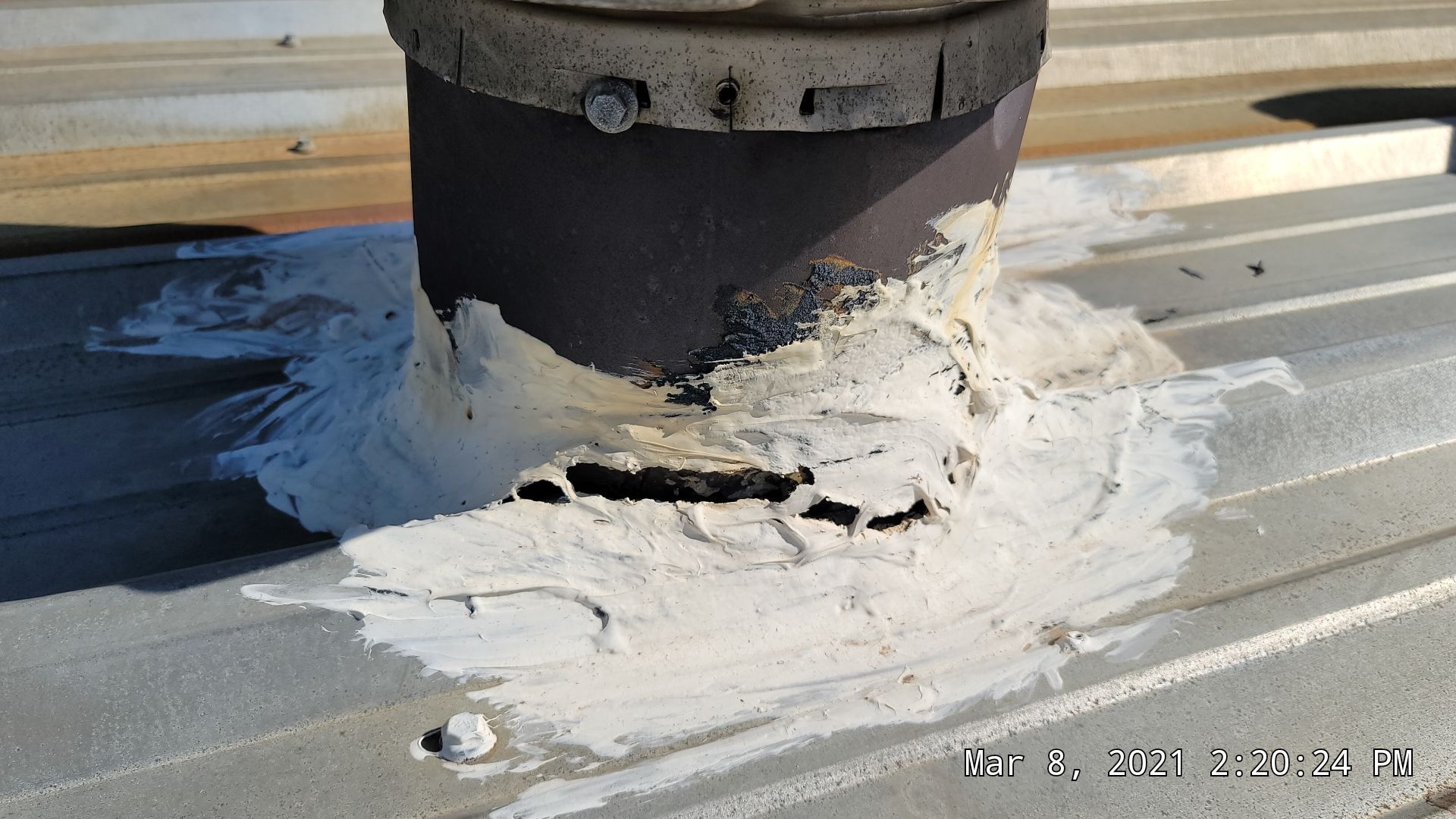 Commercial Roofing Installation using 50 mil PVC by Hostetler Roofing