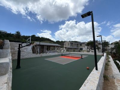 Custom Pickleball Court in Austin