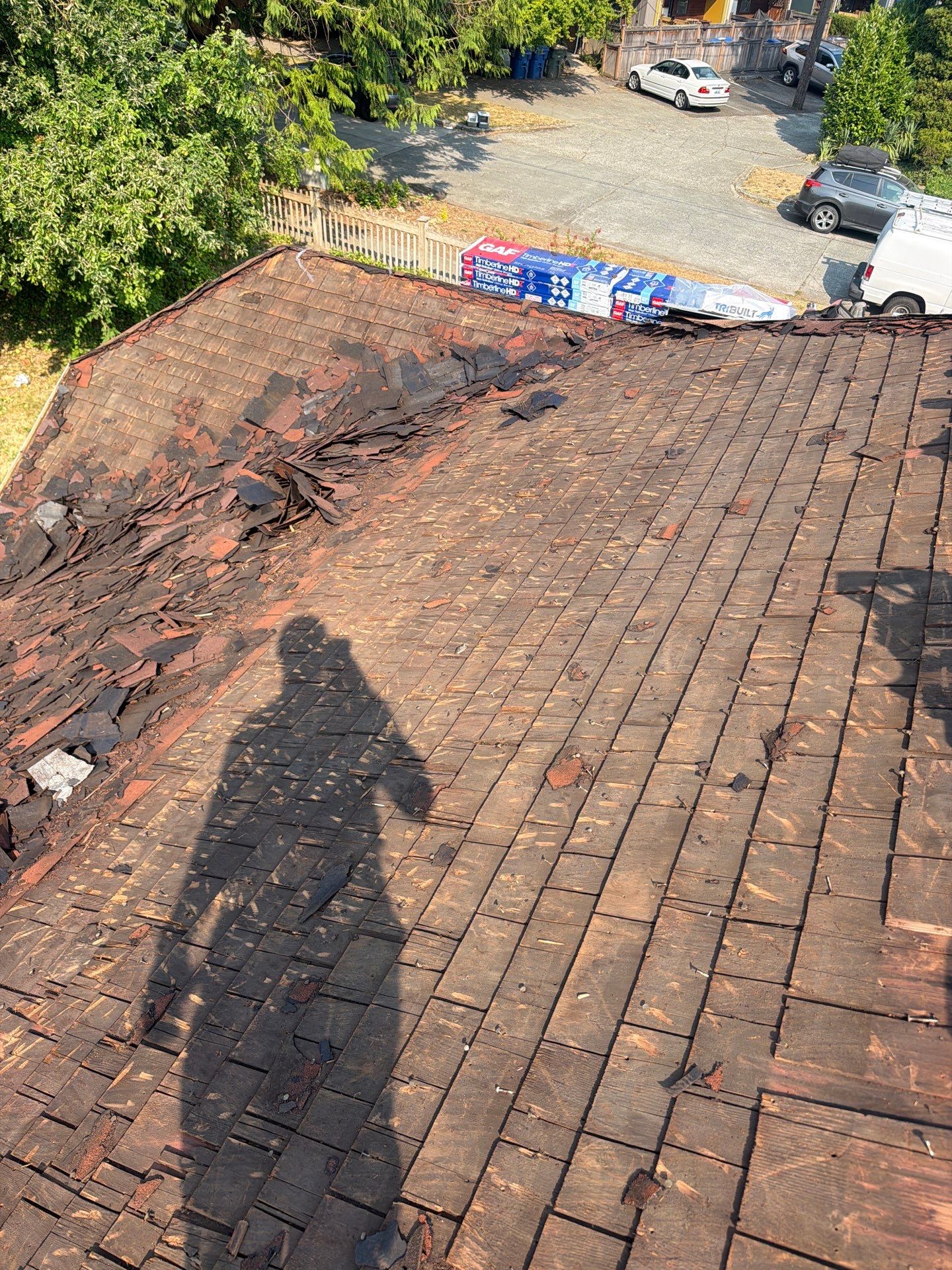 Residential Roofing Installation using GAF HDZ Shingles by Roofing Formula LLC