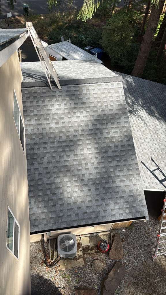Residential Roofing Installation using GAF UHDZ Shingles by Roofing Formula LLC