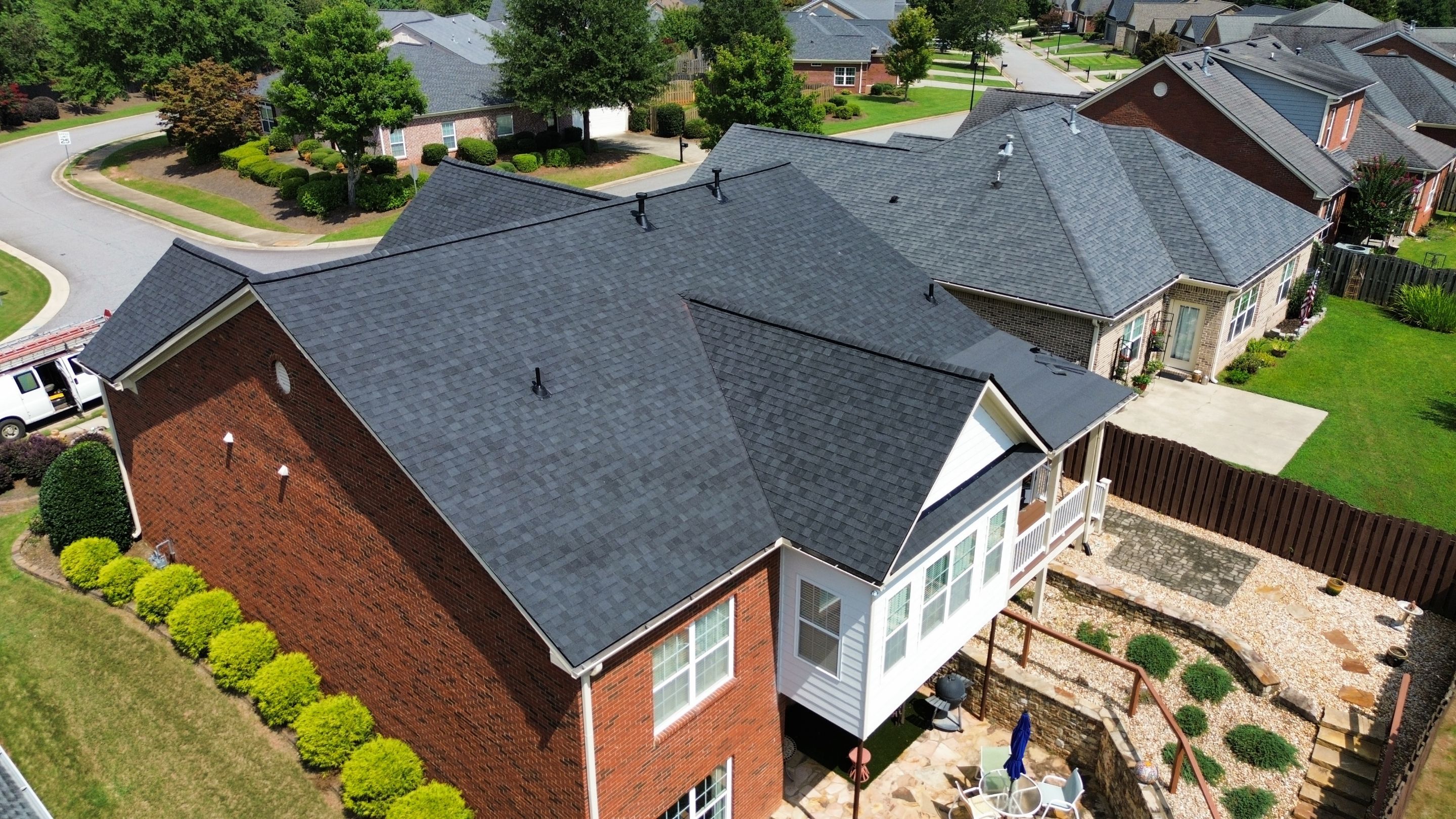 Cumming, GA Roof Replacement CertainTeed Landmark Charcoal Black by Reset Roofing