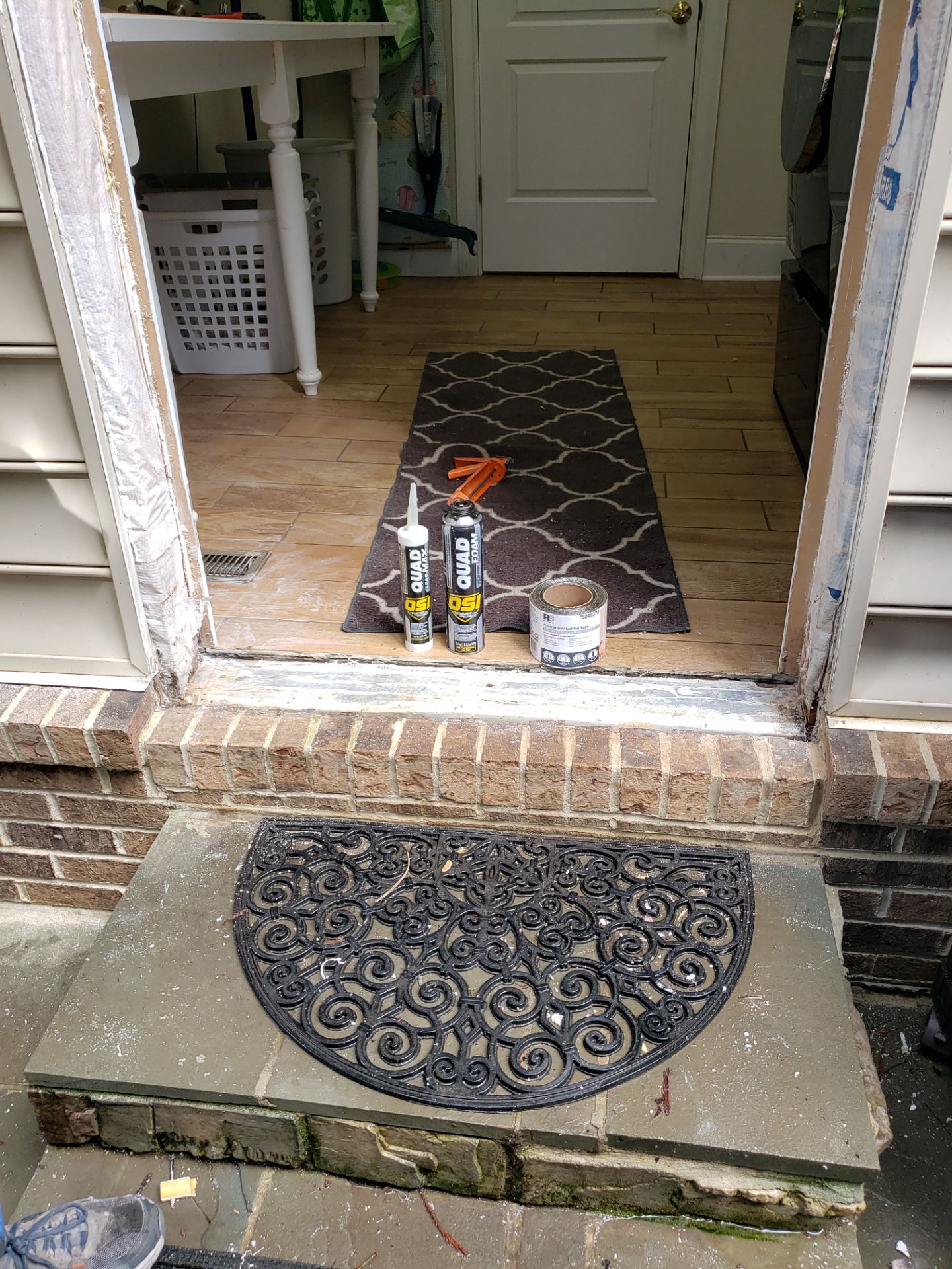 Rotten Door Replaced! ✨ by A Step Above Handy LLC