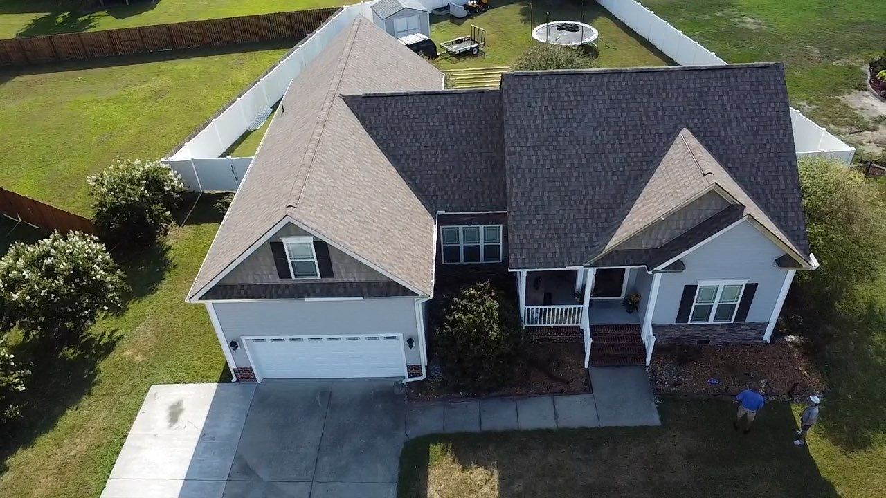 GAF HDZ Golden Harvest by Skybird Roofing