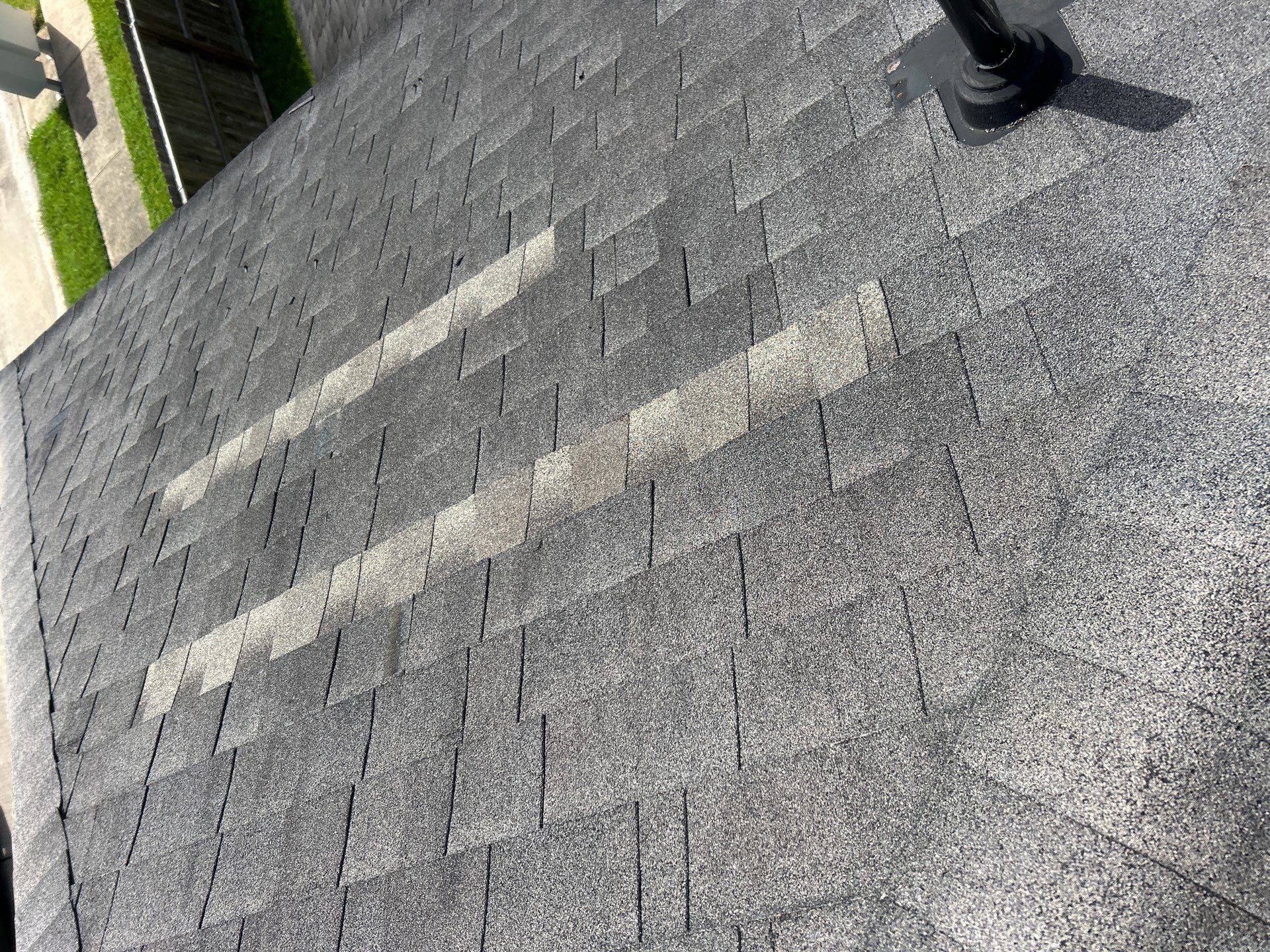 Hail Damage using Owen's Corning Duration (Lifetime) Shingles by Roof Repair Company