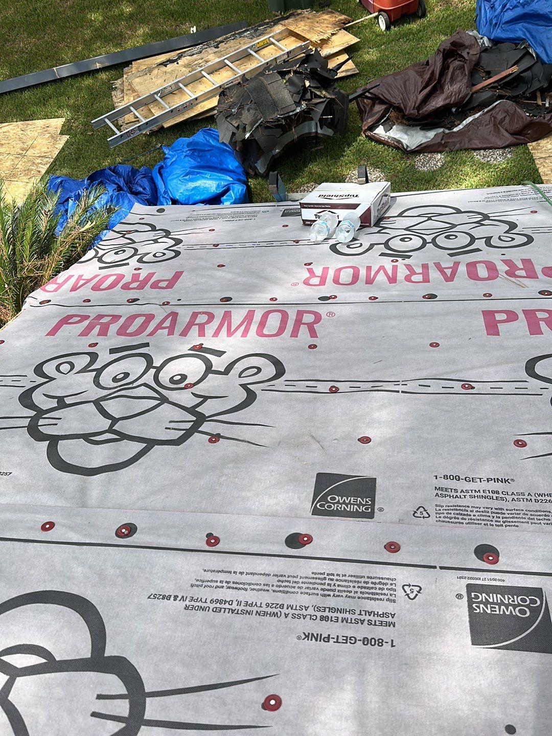 Residential Roofing Installation using Owen's Corning Duration (Lifetime) Shingles by Roof Repair Company