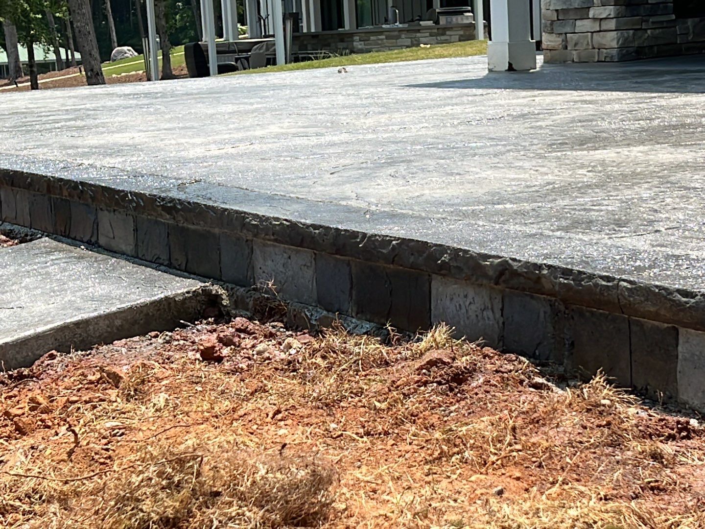 Stamped Concrete Patio by Xtreme Concrete Services