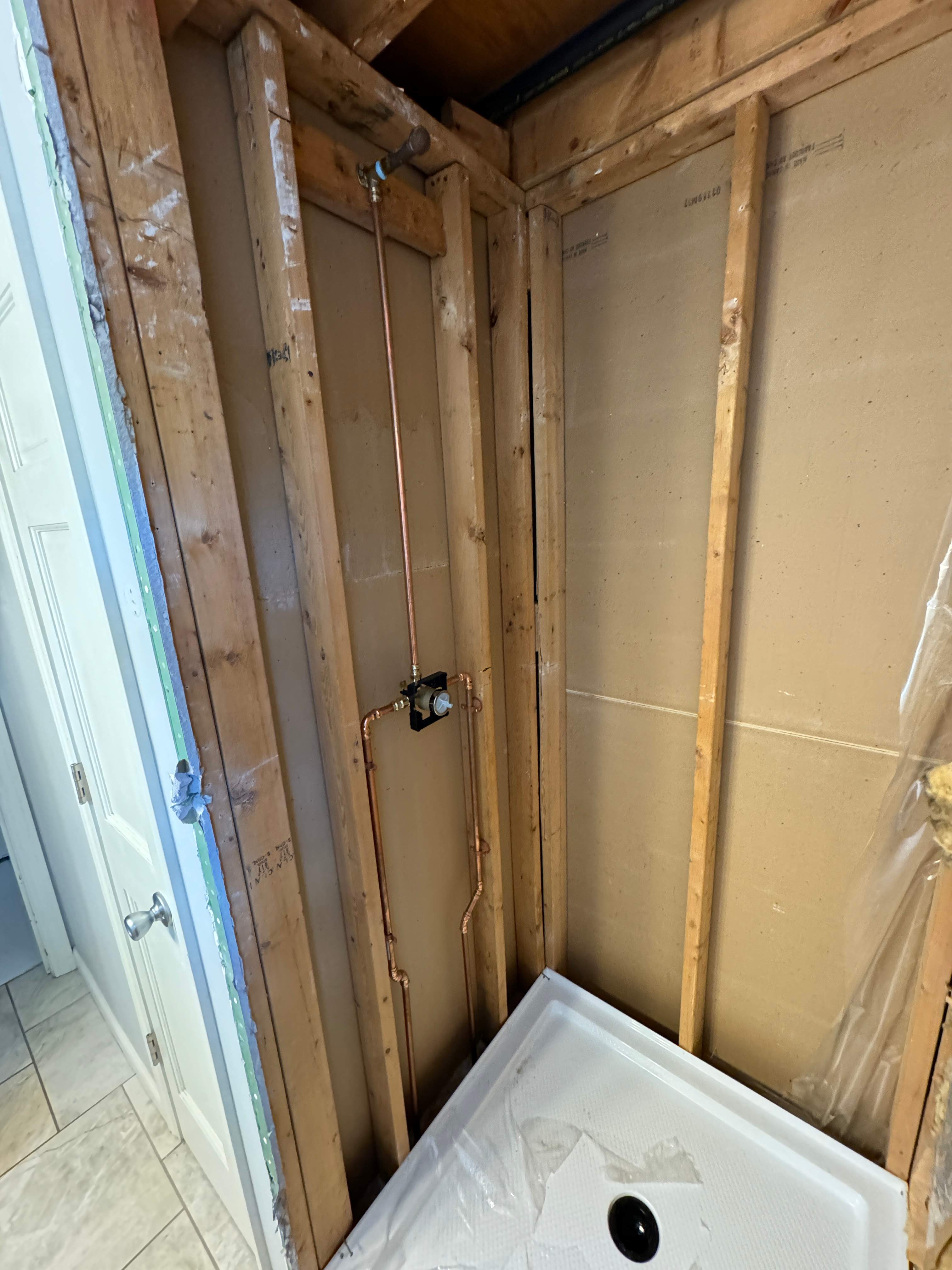 1st Floor Shower Replacement & 2nd Floor Bathroom Remodel by Chagnon Building & Remodeling LLC