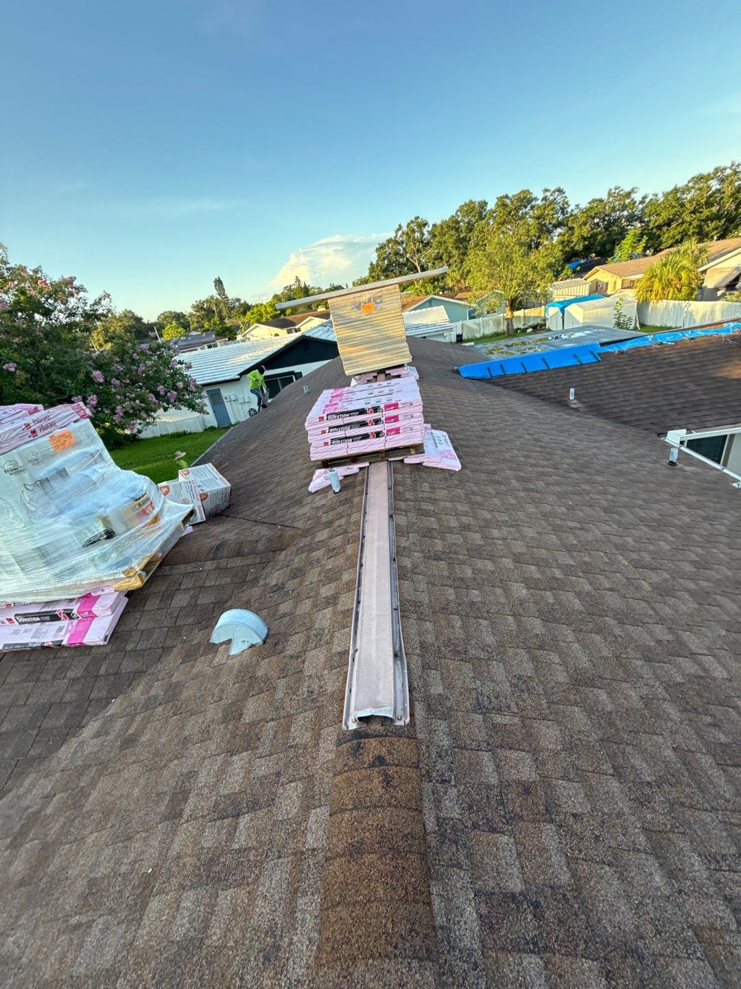 Project in Pinellas Park 33781 by Mitchell Roofing Company LLC 
