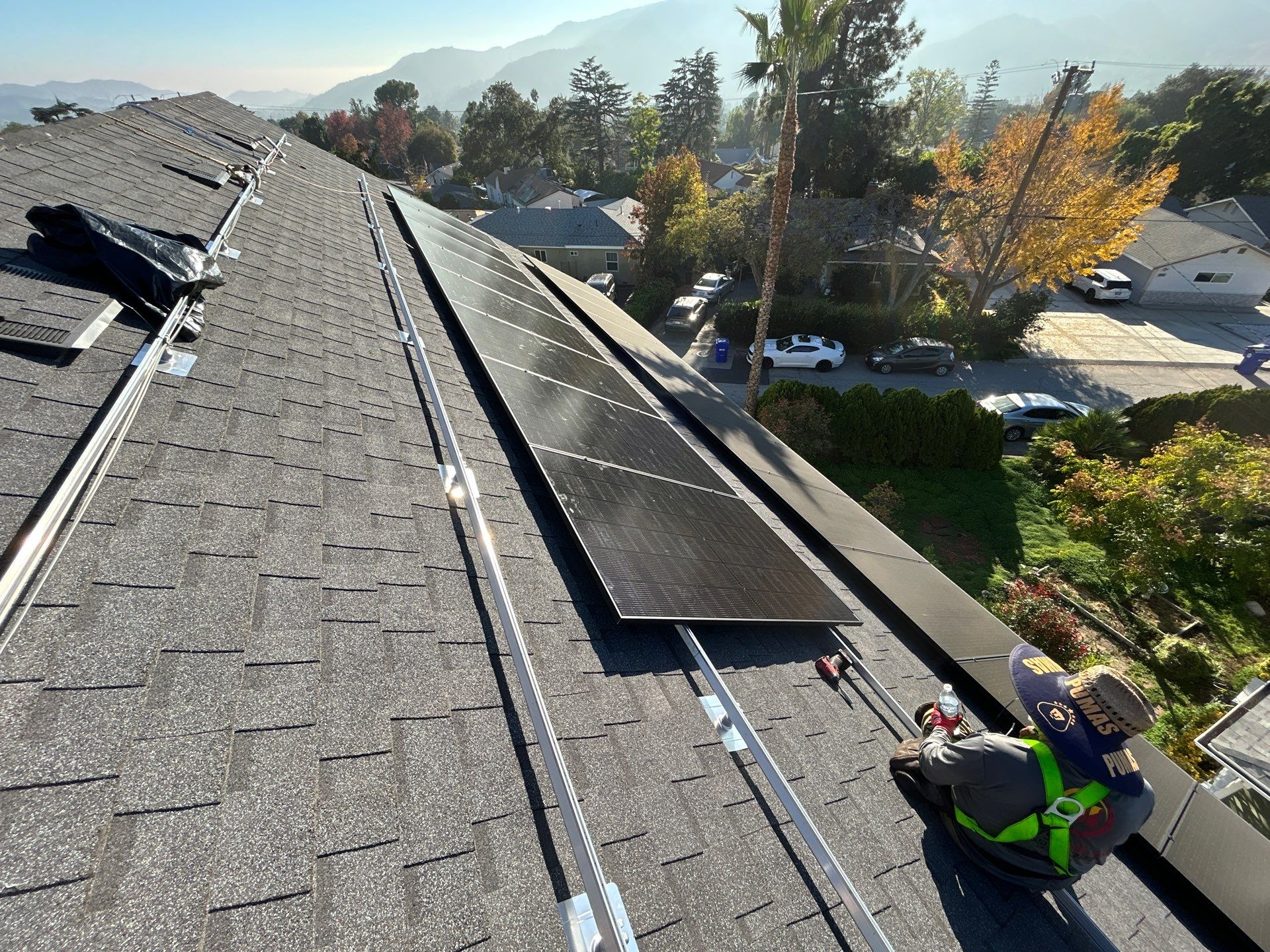 Residential Solar Panel and Tesla Powerwall 3 Battery System Installation by AWS Solar