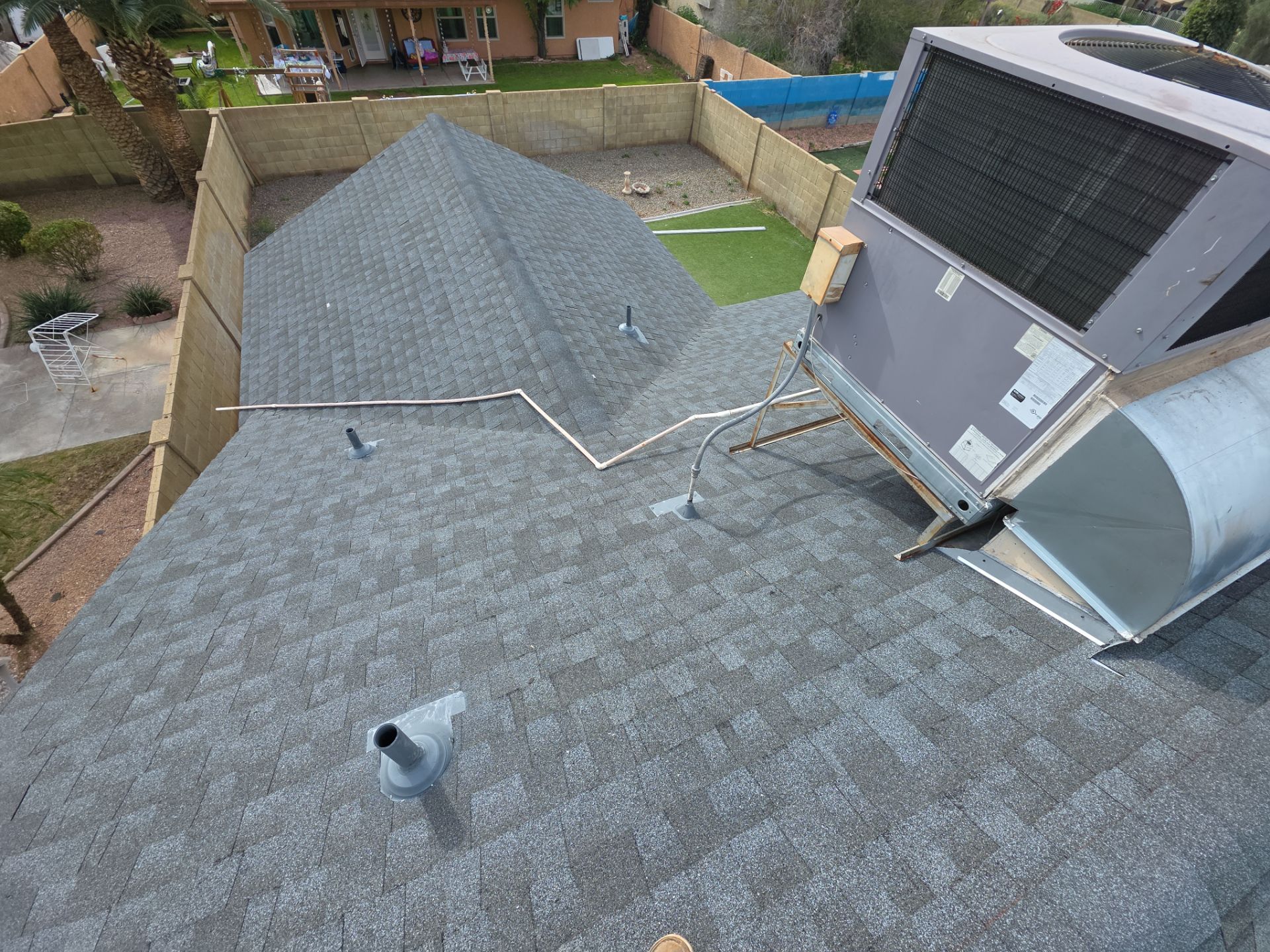 Residential Roof Install using GAF by Weather-Tite Roofing