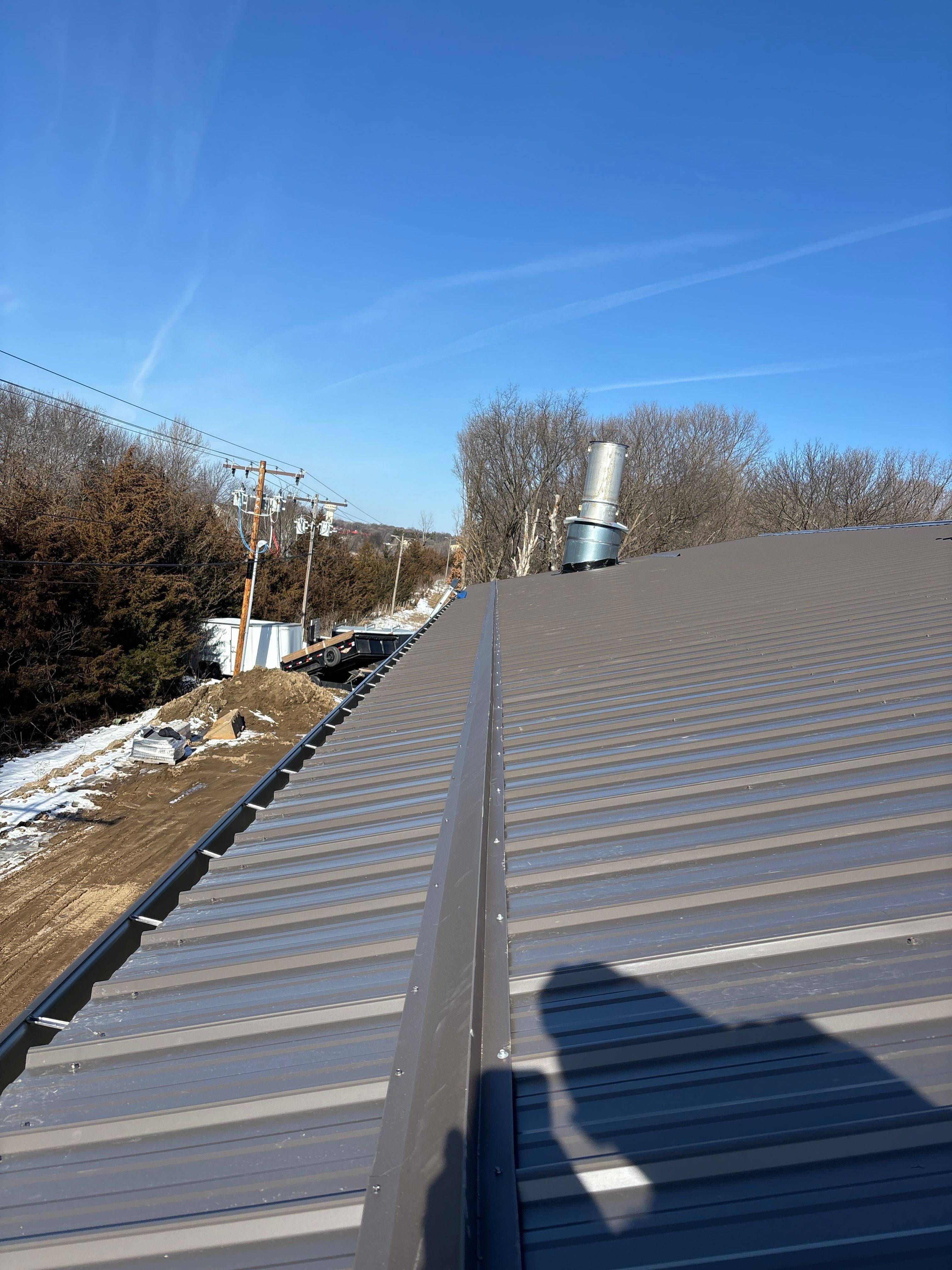 6-Inch Seamless Gutter and Snow Guard System for Rockford Commercial Building by Next Level Seamless Gutters / Exteriors Inc.
