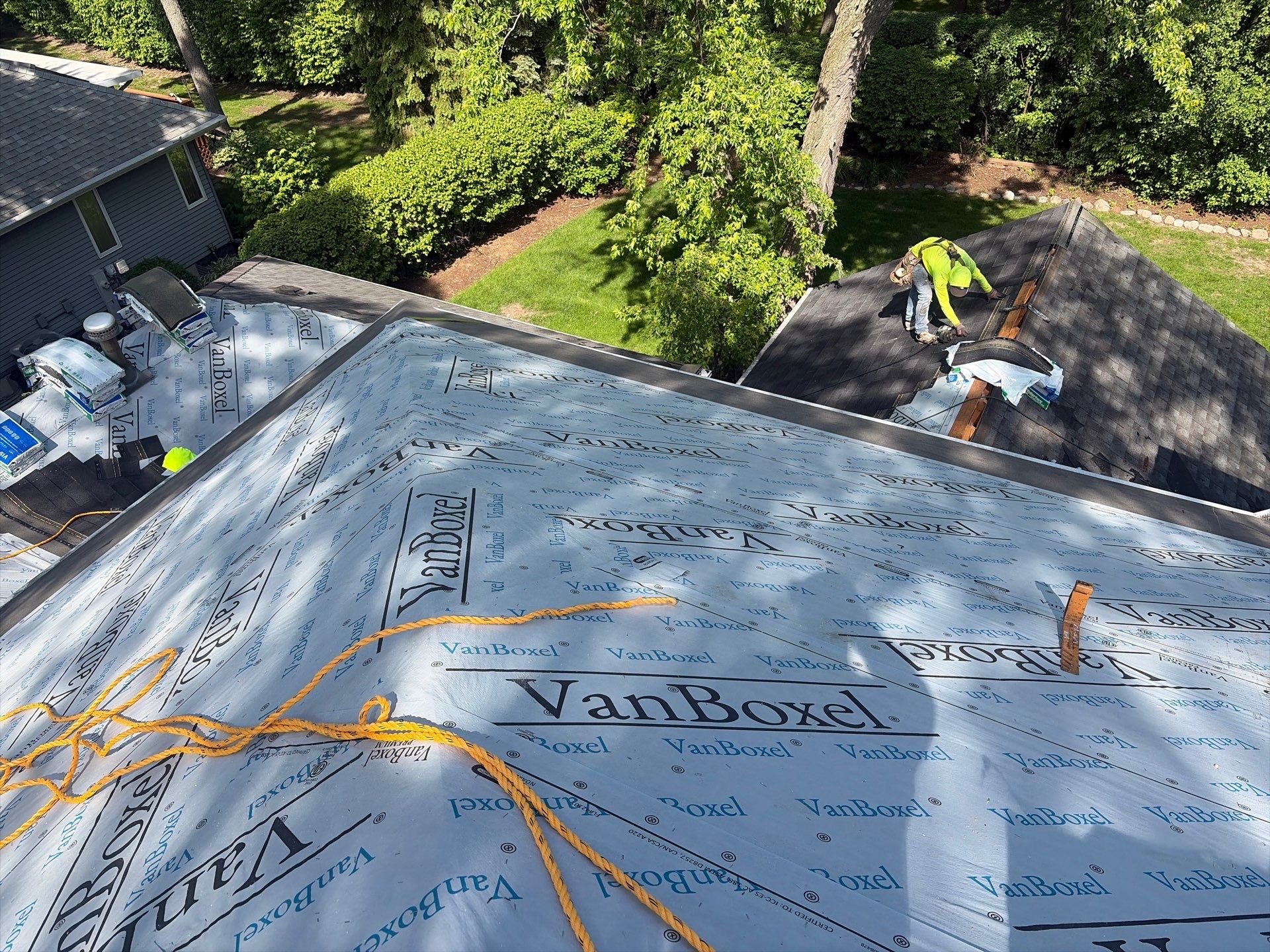 Malarkey Vista AR Shingle Roof Replacement in Downers Grove by Pro Home Services Inc