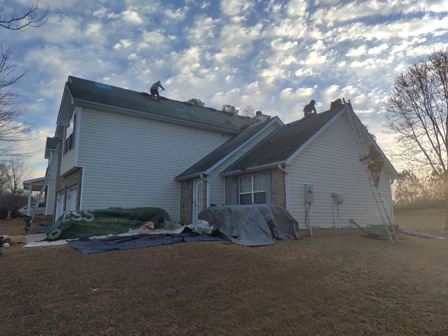 Residential Roofing Installation using Owens Corning by Inspector Roofing and Restoration