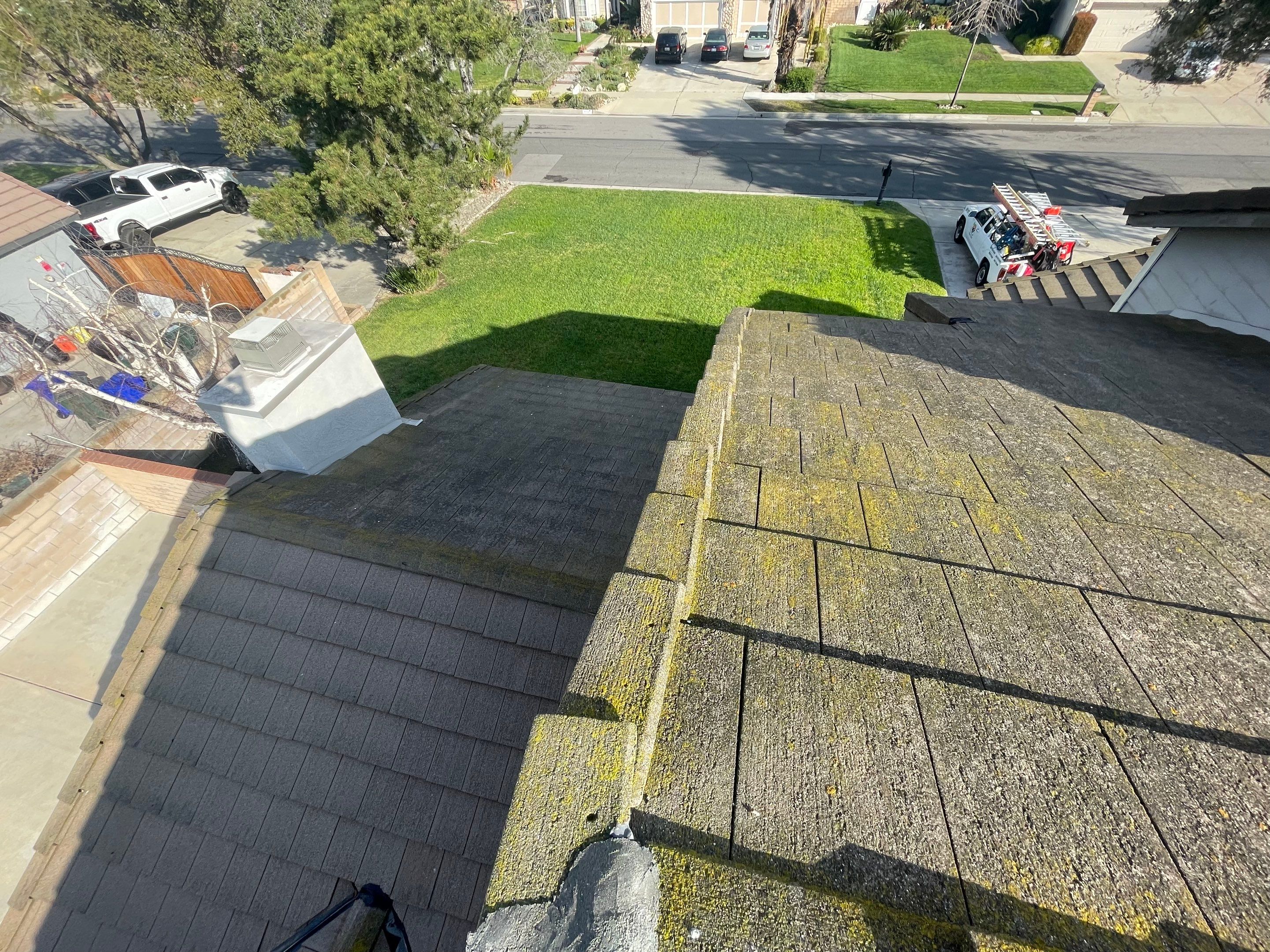 Roof Washing in Rancho Cucamonga Ca by Palm Coast Solar Cleaning