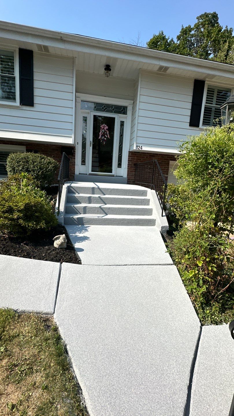 Porch + Steps + Patio Project in Pittsburgh by Floors in a Day, Inc