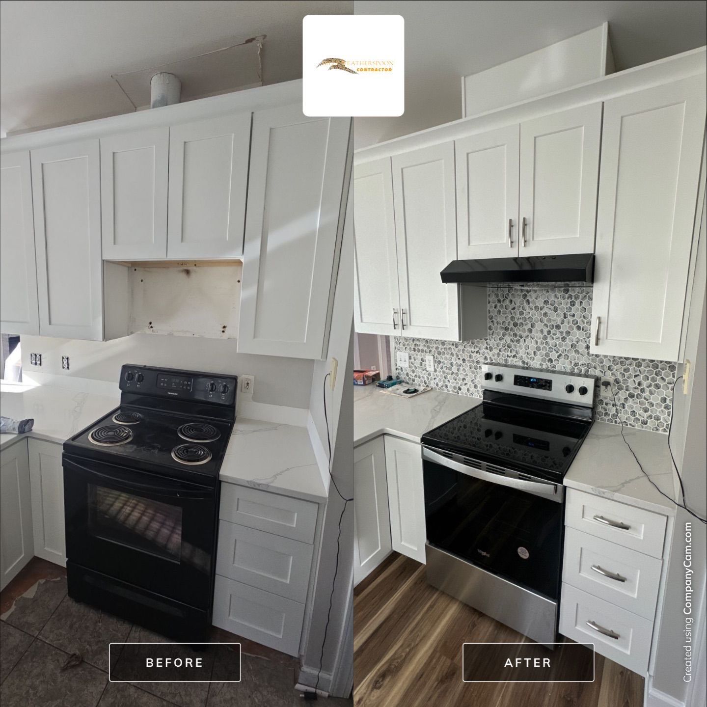 Kitchen Remodel and Interior Painting by Billy Weatherspoon Contractor