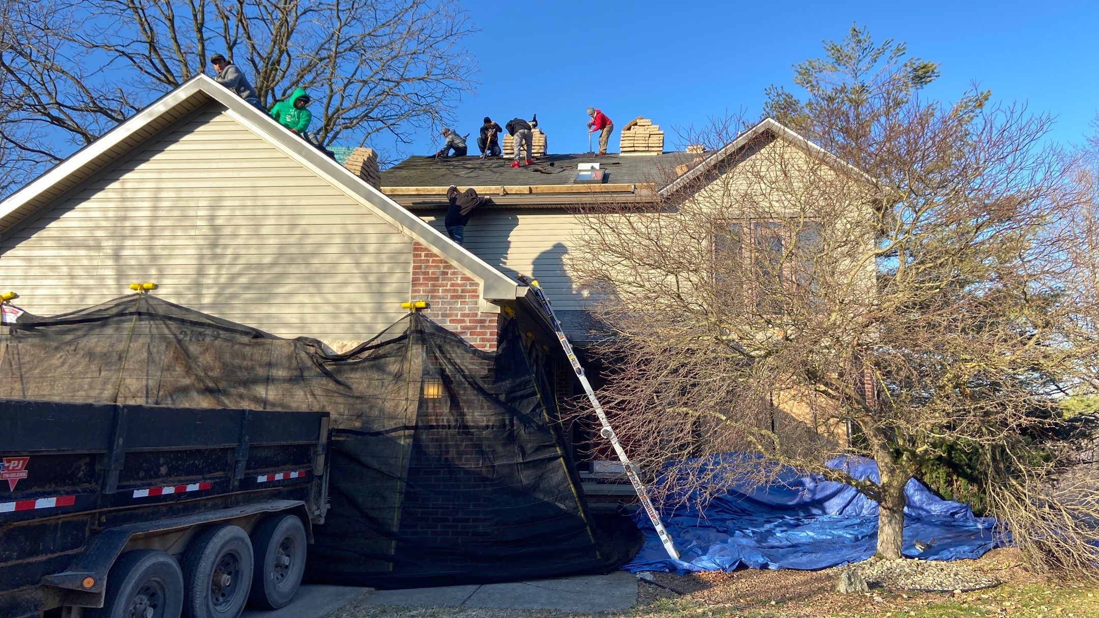 Roof Replacement using CertainTeed Landmark by 180 Contractors