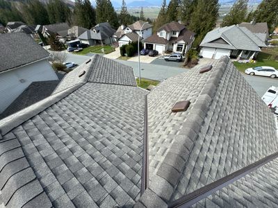 Residential Re-Roof using GAF Weathered Wood HDZ