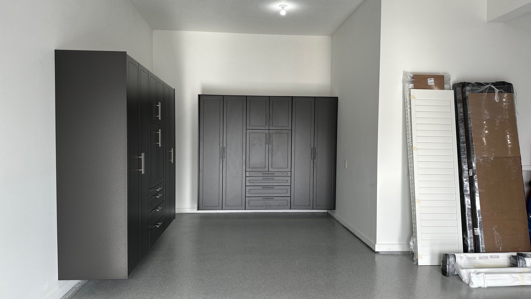 Dale S. added these cabinets to his garage by Banner Garage