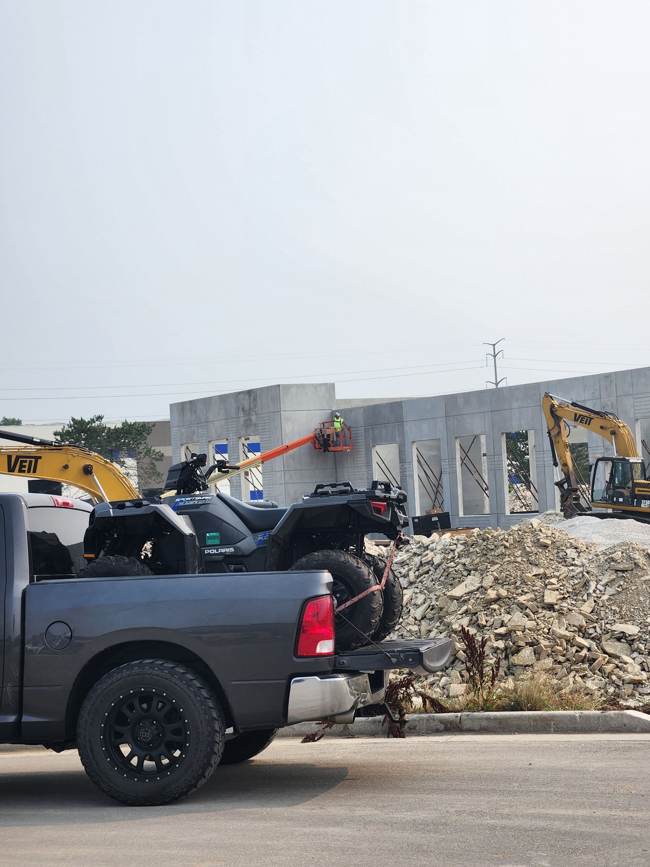 New Construction Precast - Warehouse, Office & Line Striping by Blair Commercial Painting, LLC