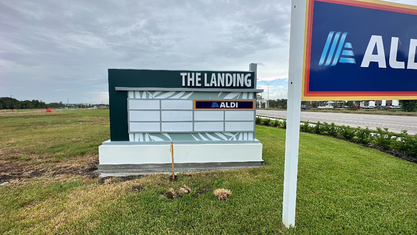 Monument Signs for The Landing by SignCrafters