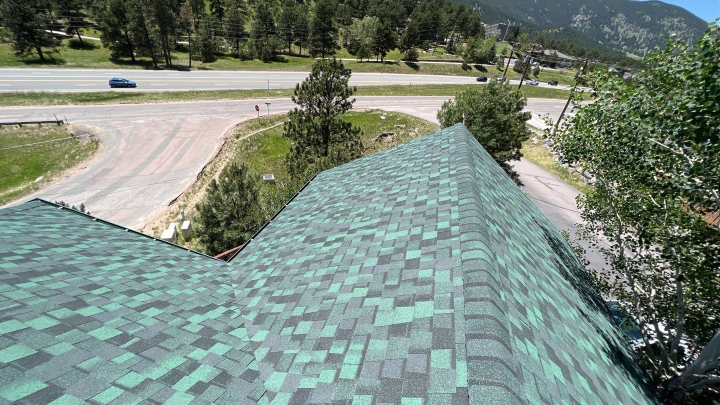 Commercial Roofing Installation using CERTAINTEED NORTHGATE CLIMATE FLEX HD-- HUNTER GREEN by A to Z Roofing