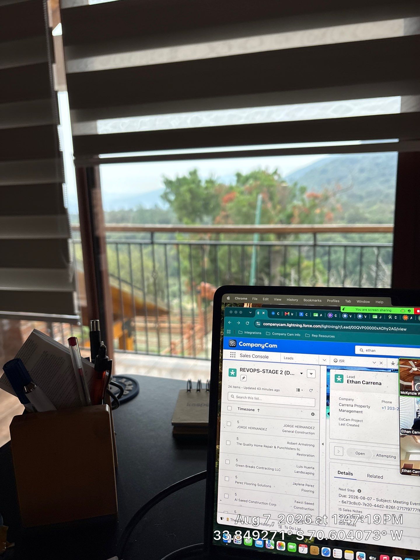 Fujitsu Mini-Split and Zebra Blind Installation in Paine by CompanyCam Sales Demo