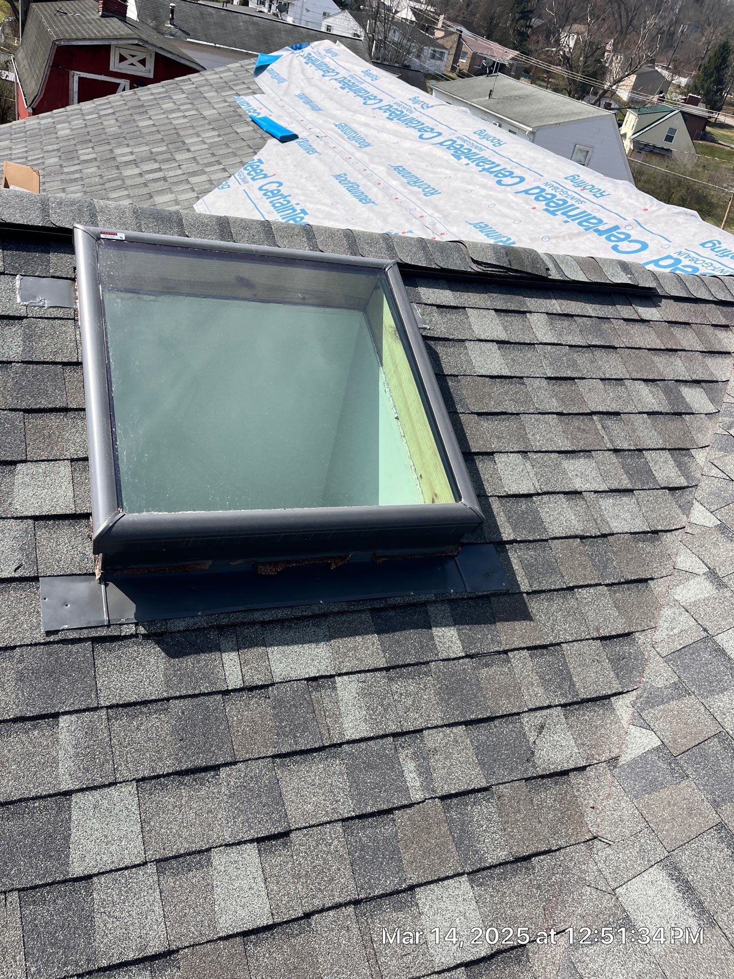 Residential Roofing Installation using Certainteed Landmark Pro Shingles by Fahey Roofing + Contracting