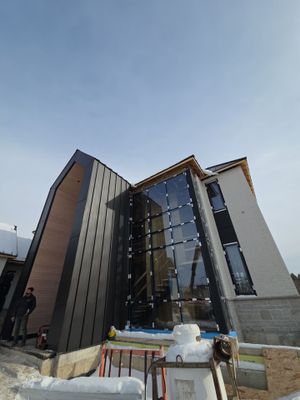 Standing Seam Metal Roofing using 16" Standing Seam Panels by Jay Carter Roofing & Sheet Metal