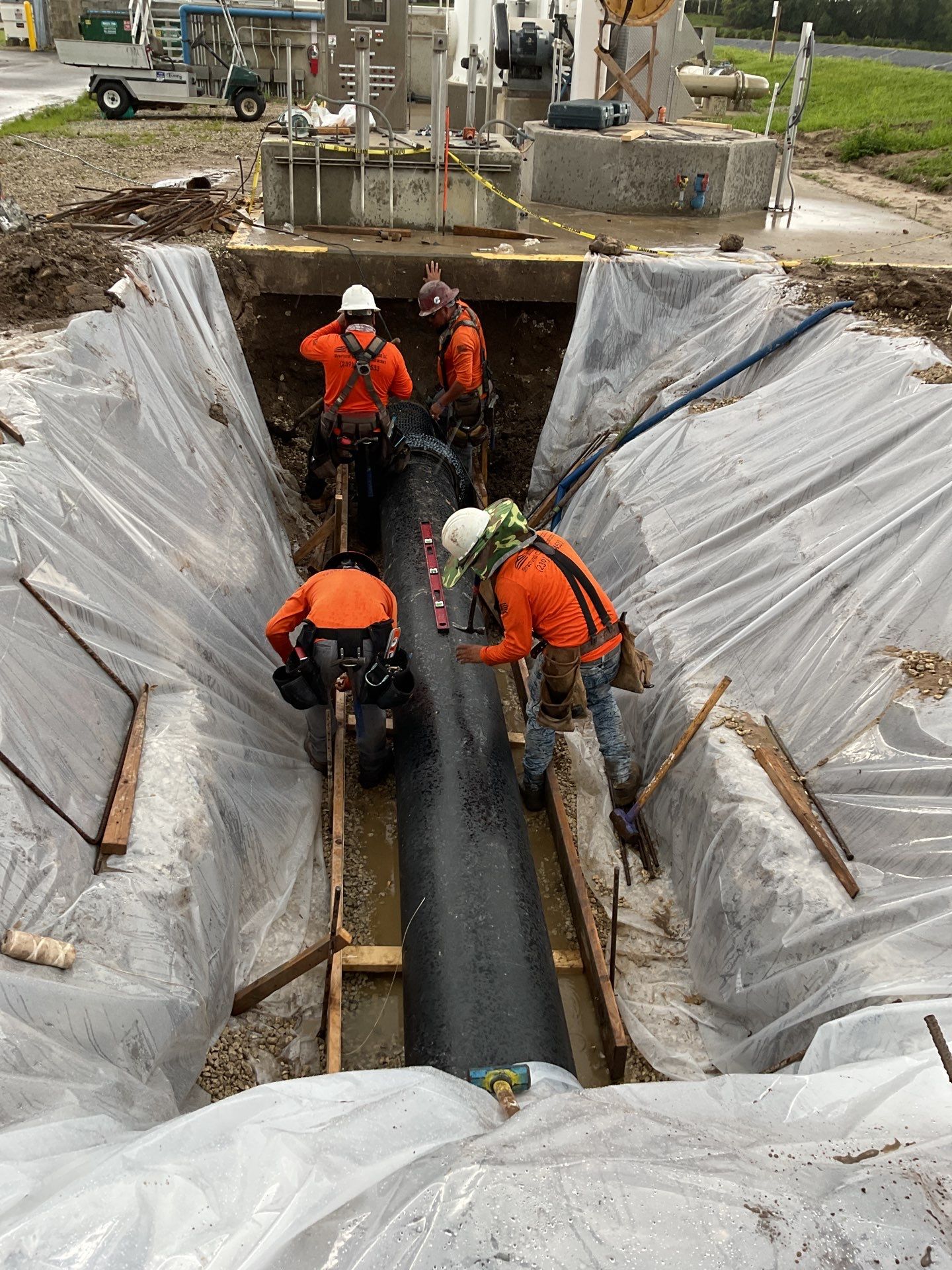 Ave Maria Water Treatment plant by Southern Gulf Construction