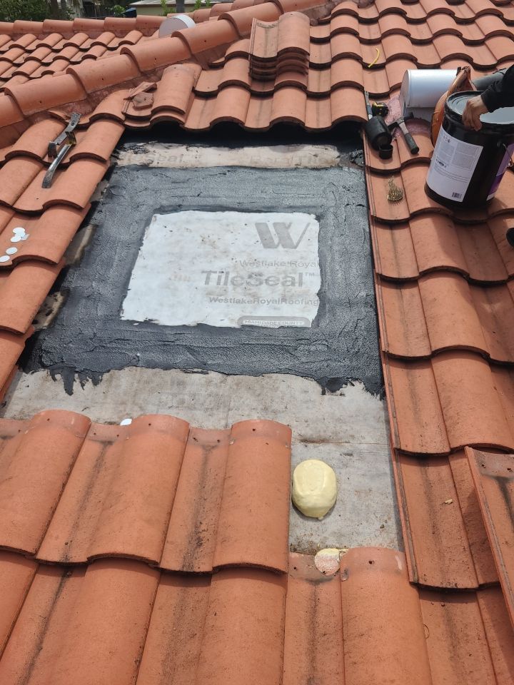 Concrete Tile Roof Repair using Concrete Roof Tile by Aastro Roofing