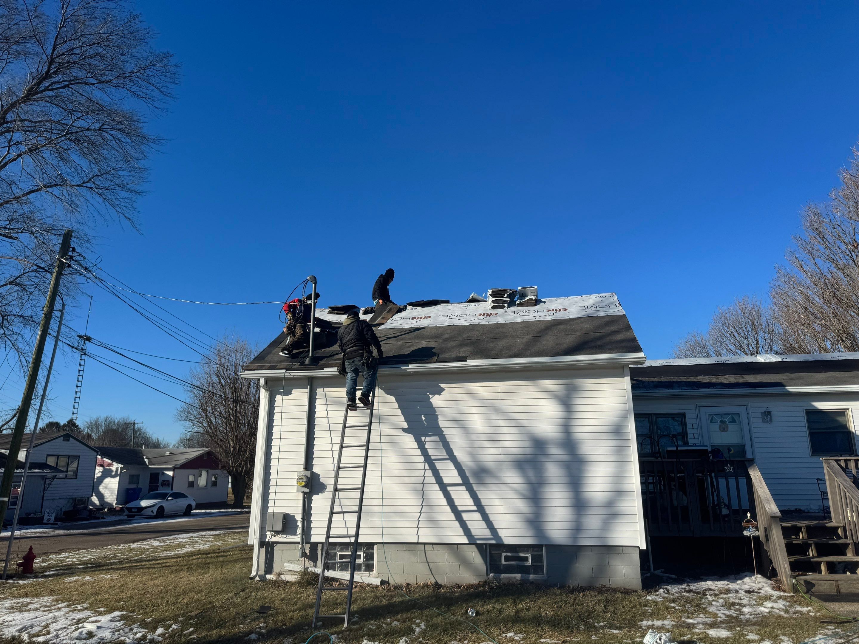 Sharkey Roof by Erie Home