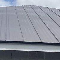 24ga 1" Nail-Strip Mansard Brown by Total Roofing System The Metal Roof Experts