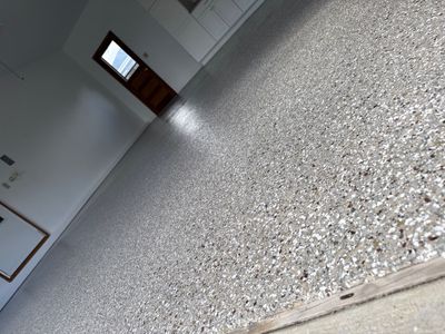 NEW Garage Floor in NEWton 😎