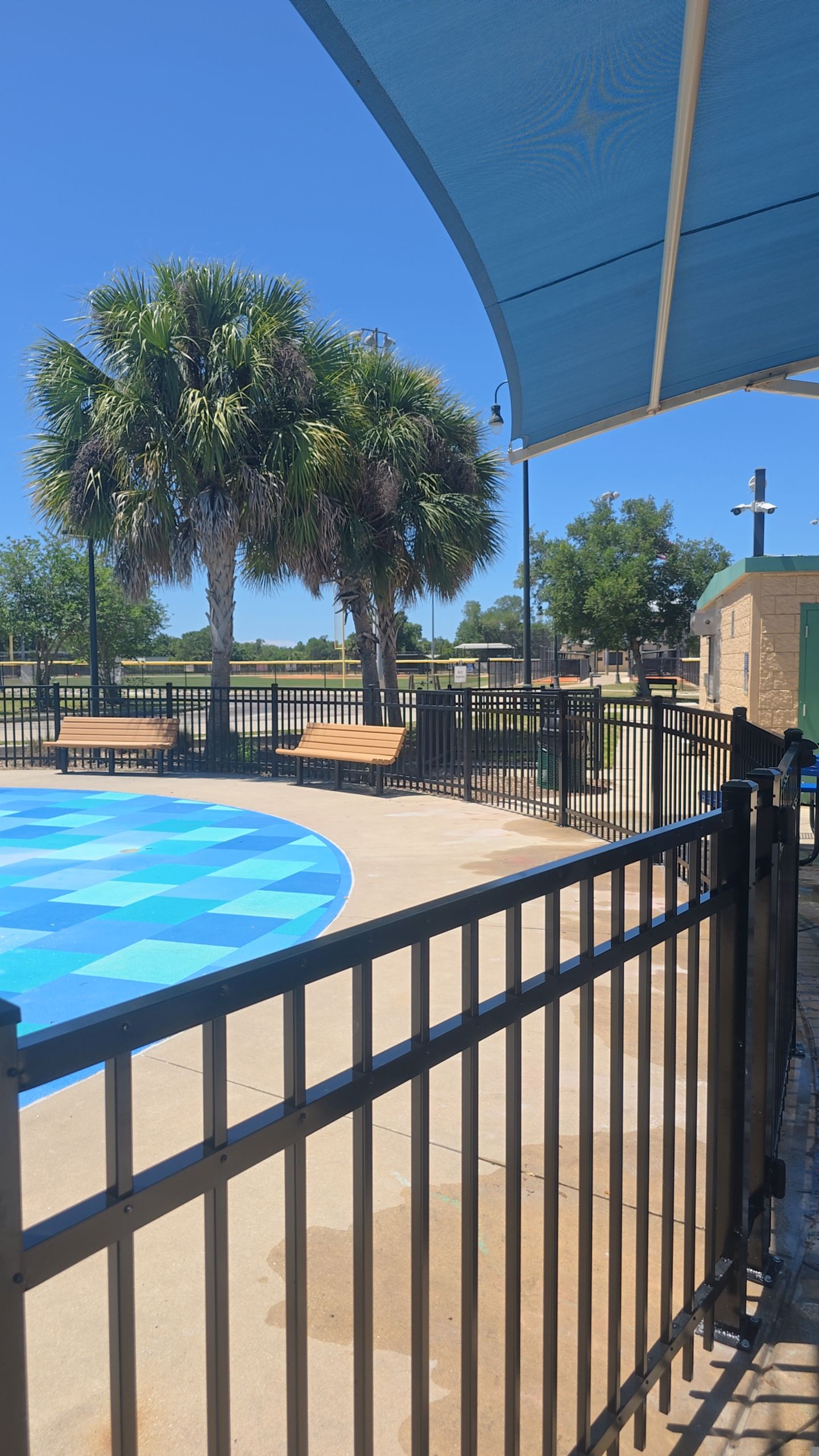Atwater Splashpad for the City of North Port by True Fence LLC