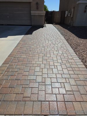 Paver Oil Stain Removal & Sealing in Sun City, AZ