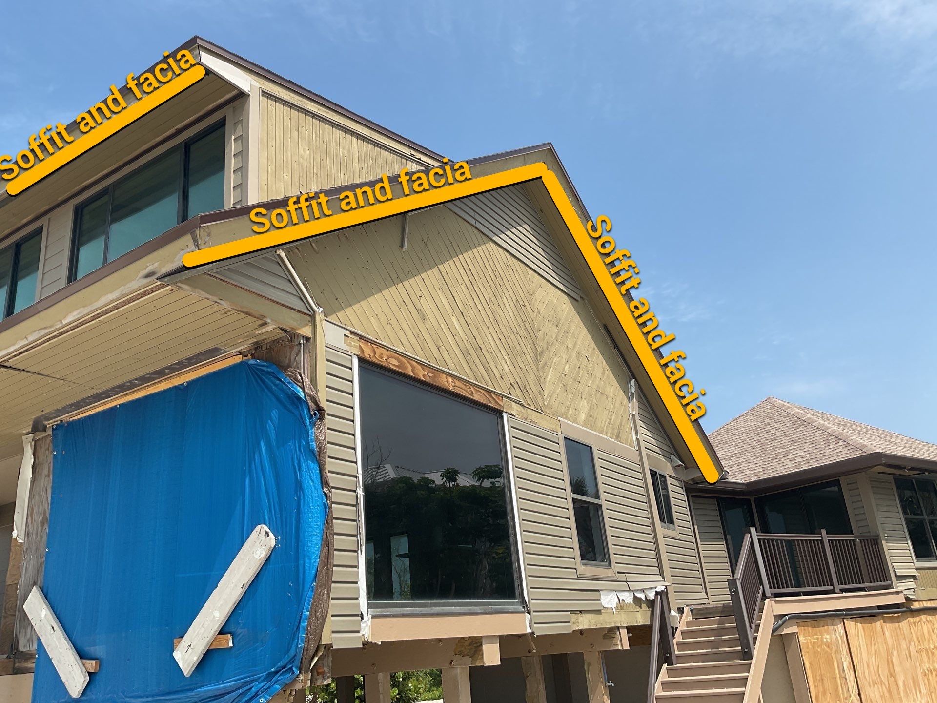 Commercial Gutter Installation in Sanibel FL by Gutter Professors