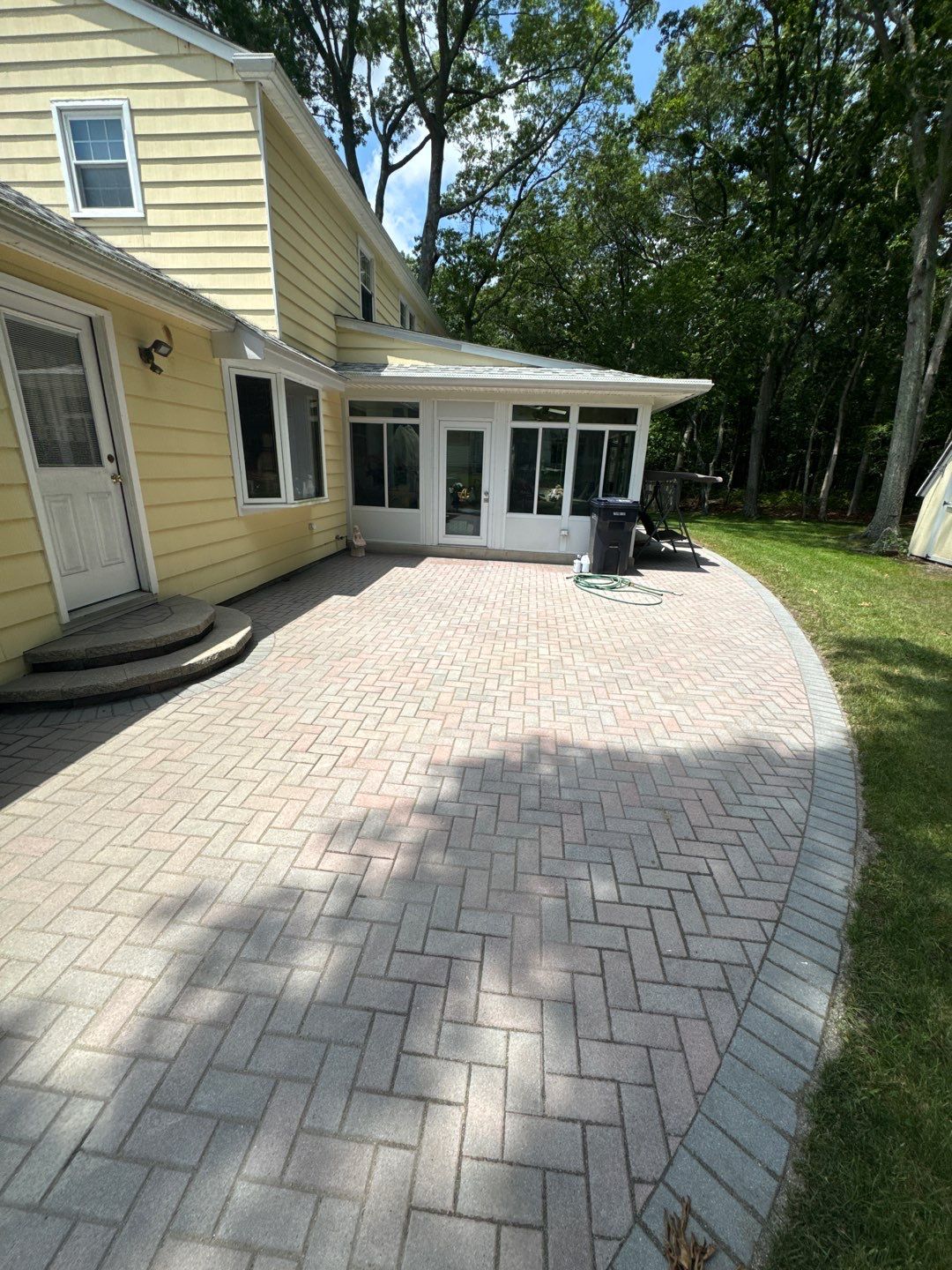 Paver Cleaning $ Re-sanded by SJ Exterior