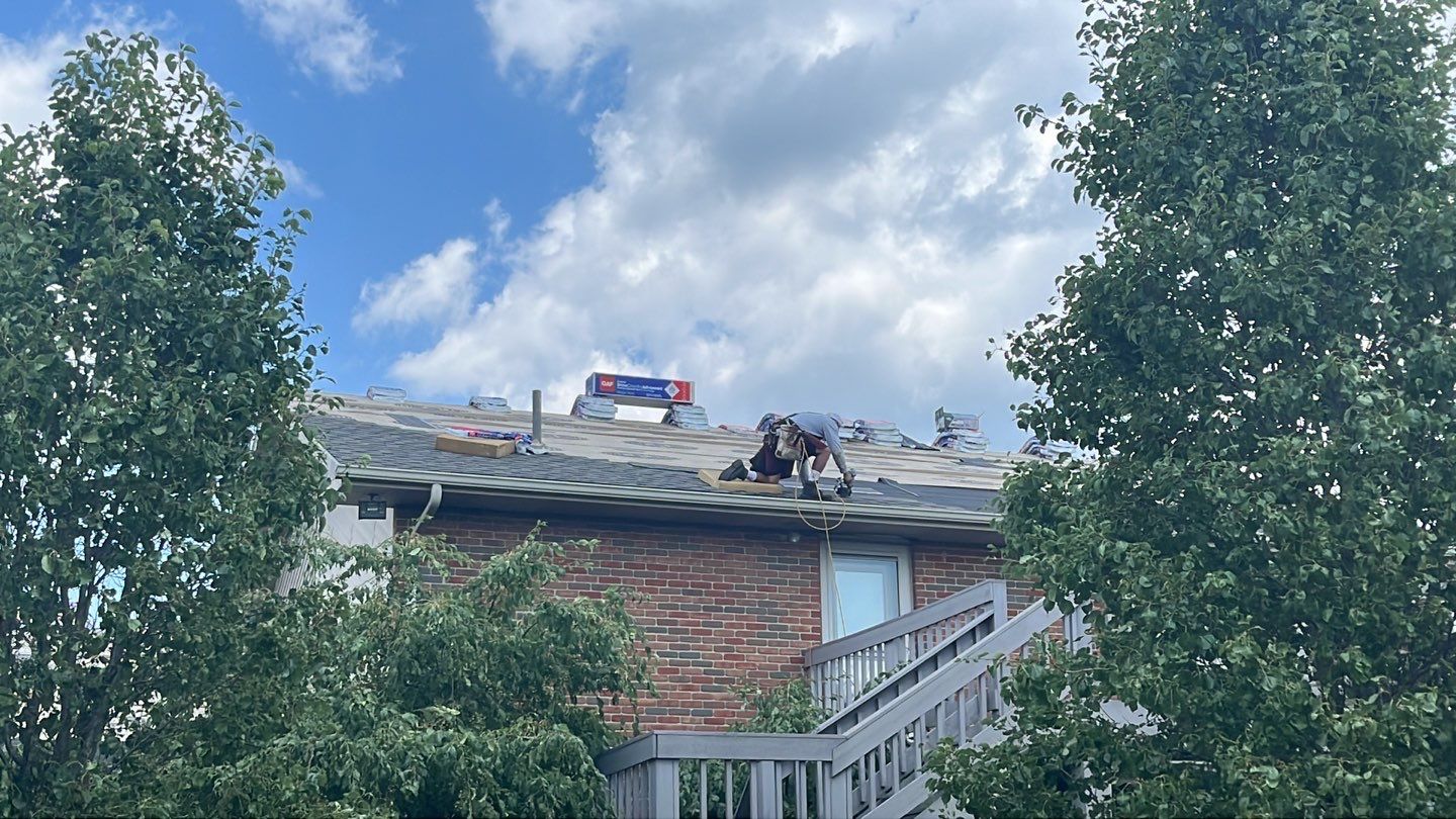 Residential Roofing Installation using GAF Timberline HDZ Weathered Wood by Nitro Roofing and Construction