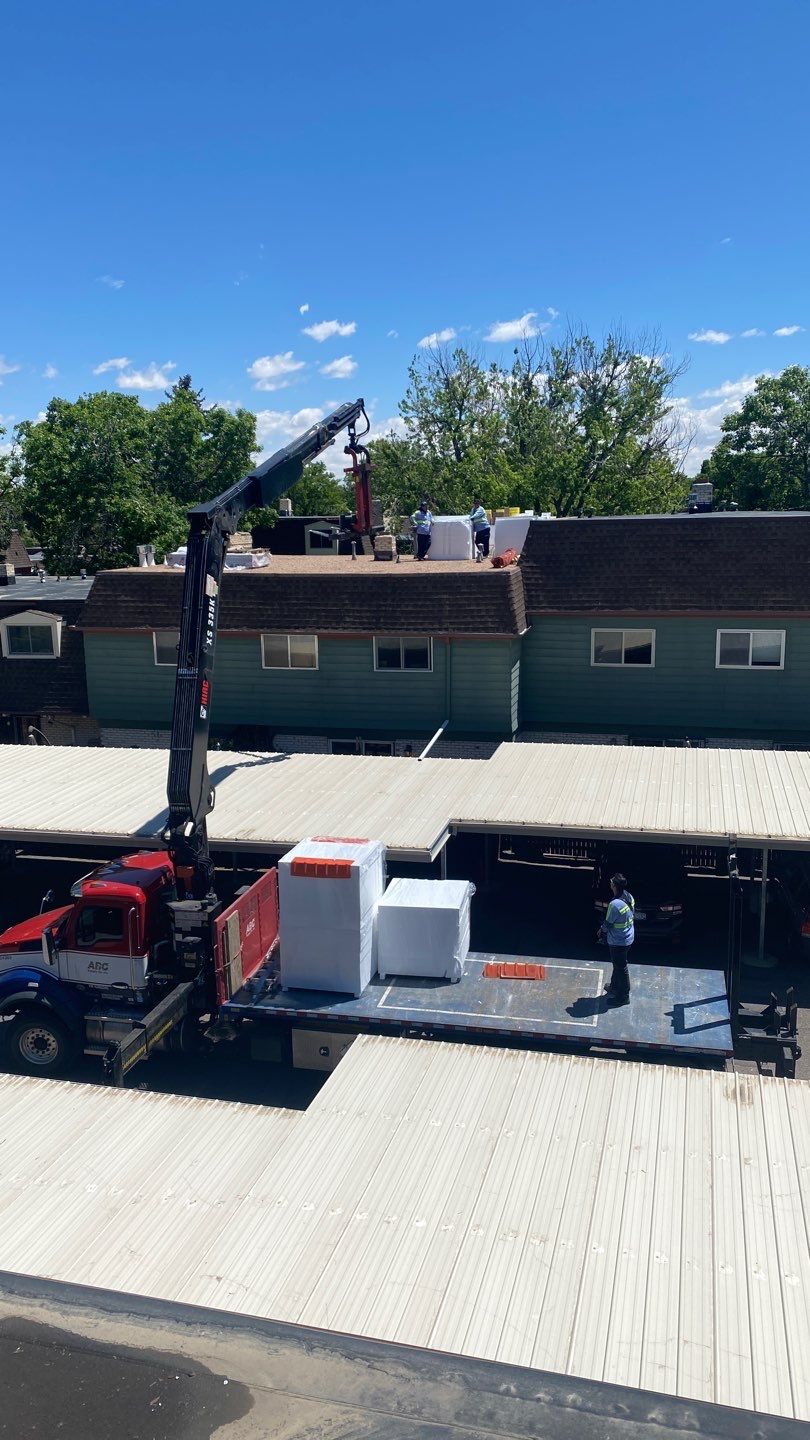 Commercial Roofing Installation using MuleHide EPDM .60 - BLACK by A to Z Roofing