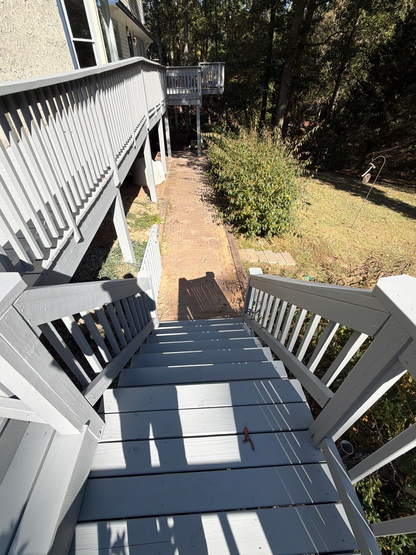 Multi-Level Deck Restoration and Staining Project in Canton, Georgia by Swift Home Renovations 