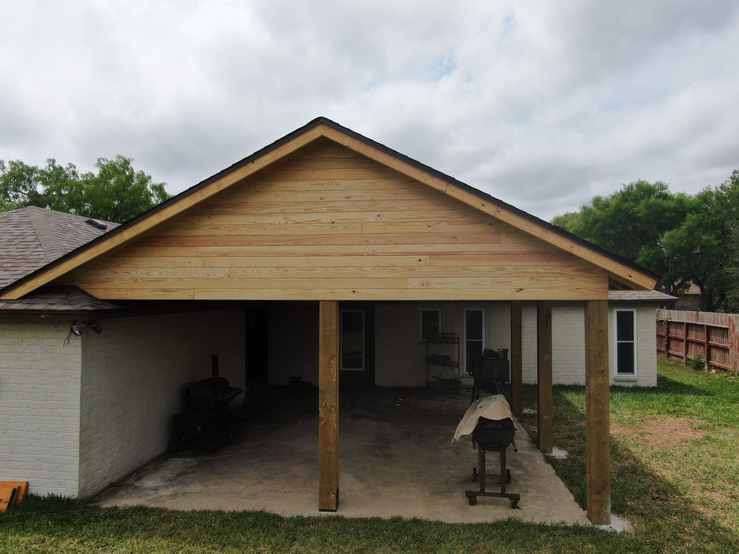 Patio Cathedral by Bayfront Roofing and Construction