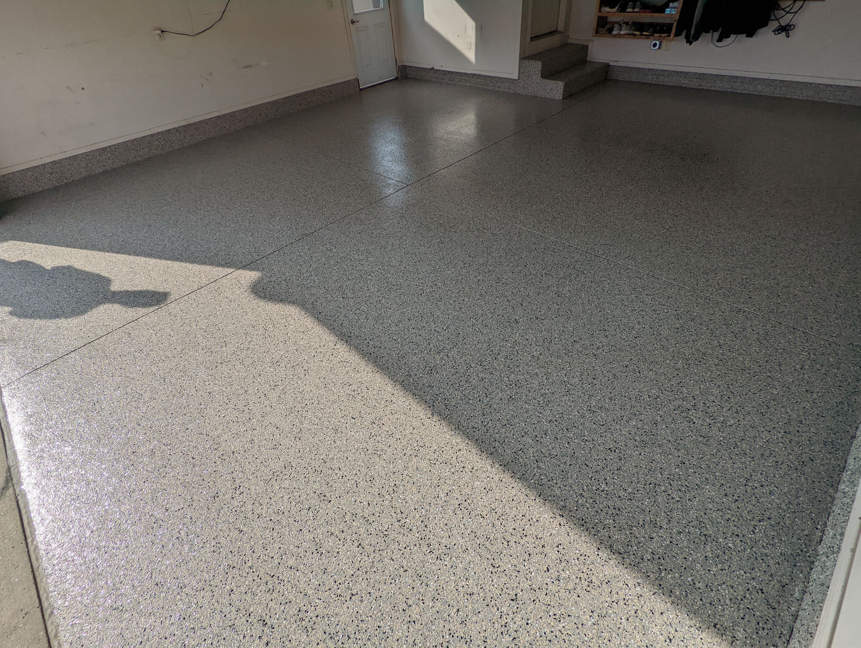 Garage using Mediterranean by Select Painting, Coatings & Garage Cabinets