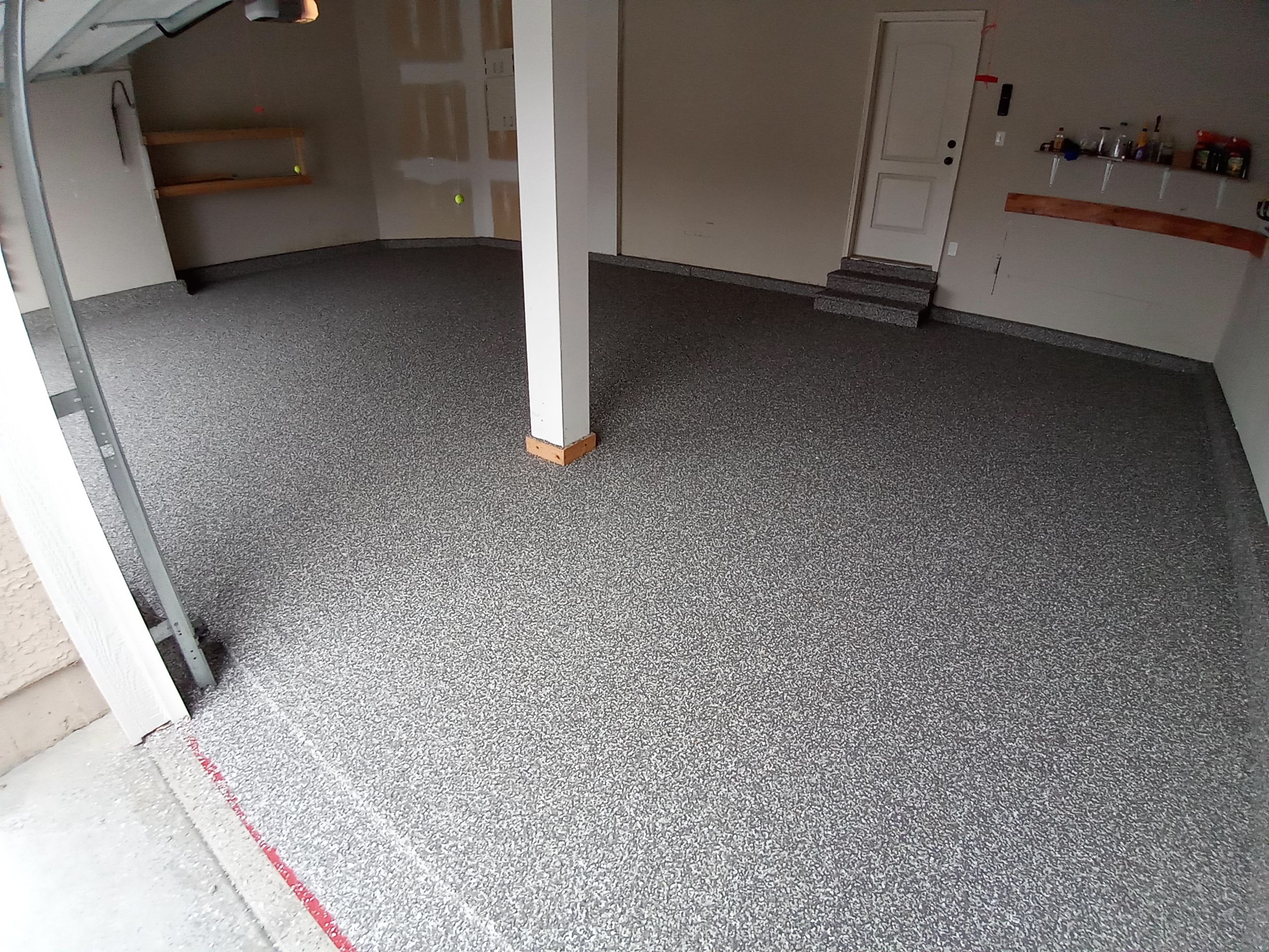 Garage using Silver Creek by Select Painting, Coatings & Garage Cabinets