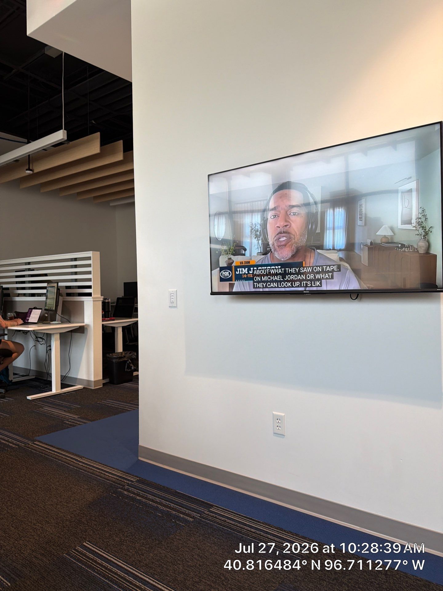 Professional Office Interior Build-Out and AV Installation in Lincoln by CompanyCam Sales Demo